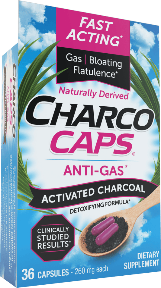 CharcoCaps Activated Charcoal Supplement 36 Count